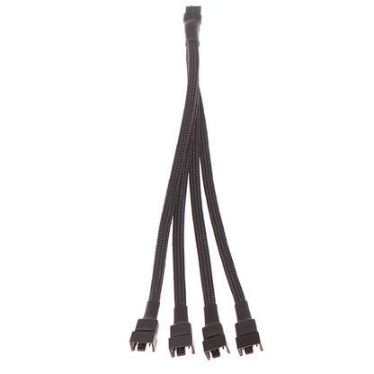 PWM Fan Splitter 4pin Adapter Cable 1 To 1 2 3 4 Computer CPU Fan Splitter PC Fan Extension Power Cable Fan Cooling Y Splitter.