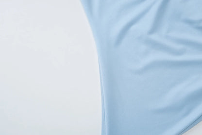 Dulzura One Shoulder Sleeveless Backless Bodycon Irregular Metal Button Tank Top Solid Sexy Casual Y2K Tops Party Street Outfit