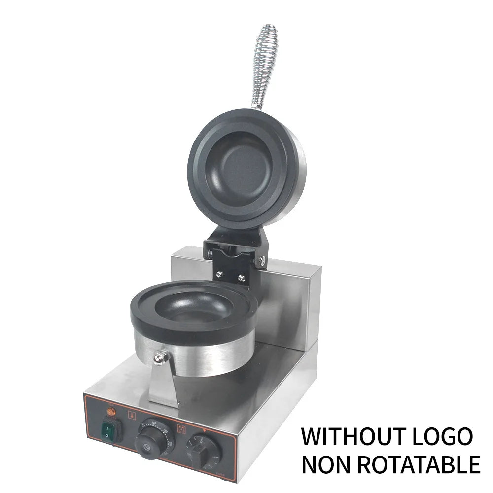 XEOLEO Electric Ice Cream Waffle Machine UFO Burger Maker 1200W Hamburg Gelato Panini Press Machine   Sandwich Press Maker.