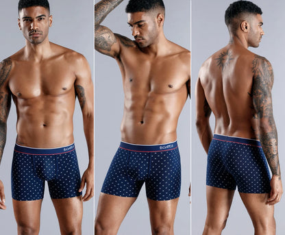 4 stücke Baumwolle Boxer Für Mann Unterwäsche Sexy Druck Schlüpfer der Männer Plus Größe Marken Camouflage Herren Unterhose Shorts