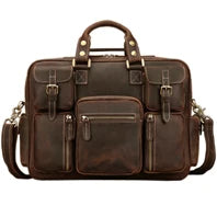 Wasserdichte gewachste Canvas Leder Herren Reisetasche Handgepäcktasche Handgepäck Große Tragetasche Vintage Herren Duffle Wochenendtasche große Übernachtung.