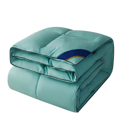 Winter Warm Thicken Duvet 100% Cotton Face Filling Fiber Down Quilts 150x200cm Home Sleeping White Duvet 1pc.