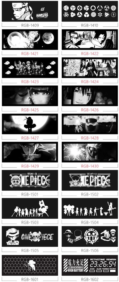 Mirror MOD RGB Lighting Panel Customize PC Case VGA Backplate Side Panel PC Cabinet A-RGB Colorful AURA SYNC Water Cooling Plate.