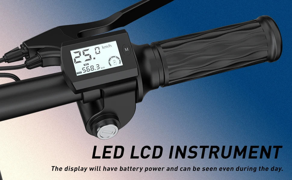 TOOFLY GQ8 Adult Electric Scooter 250W 48V15AH Foldable E-scooter  Inch Vacuum Tires City Commuter Electric Scooter.