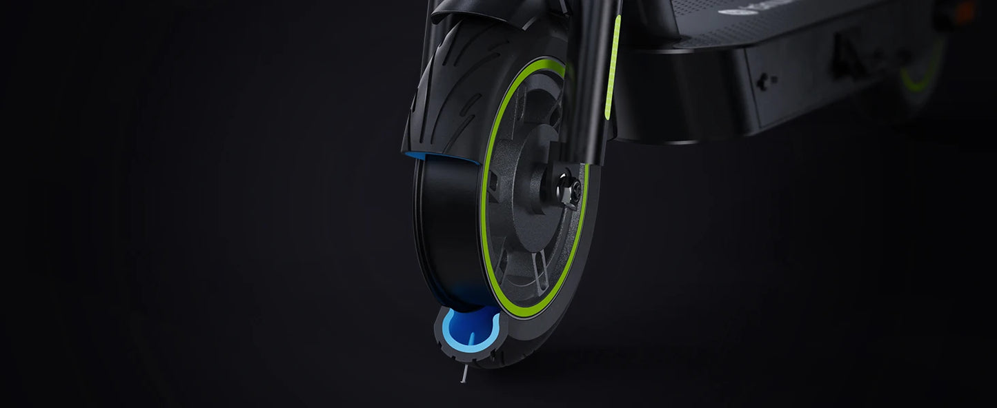 Isinwheel S10plus (ABE) Adult Electric Scooter 500W Motor 36V 15Ah Battery 10" Pneumatic Tires City Commuter Electric Scooter.