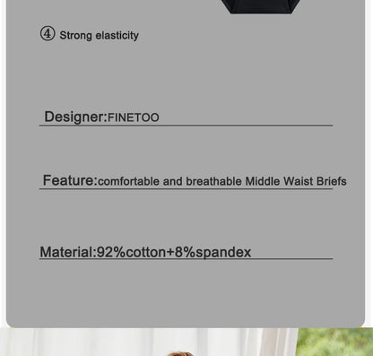 Women's Menstrual Panties High Waisted 5-layer Physiological Periods Pants Ultra Intimates Female Underwear Breathable Lingerie.