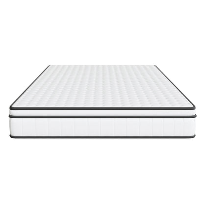 Rosahqnda-Matratze, Taschenfederkernmatratze, mittelfester Memory-Schaum, atmungsaktiv, 3D-Stoff, ergonomisch