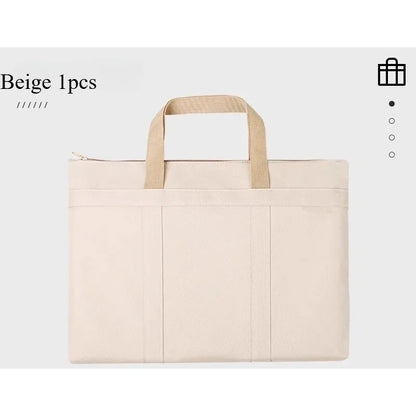 Portable document bag Oxford cloth business and leisure briefcase men and women portable document bag.