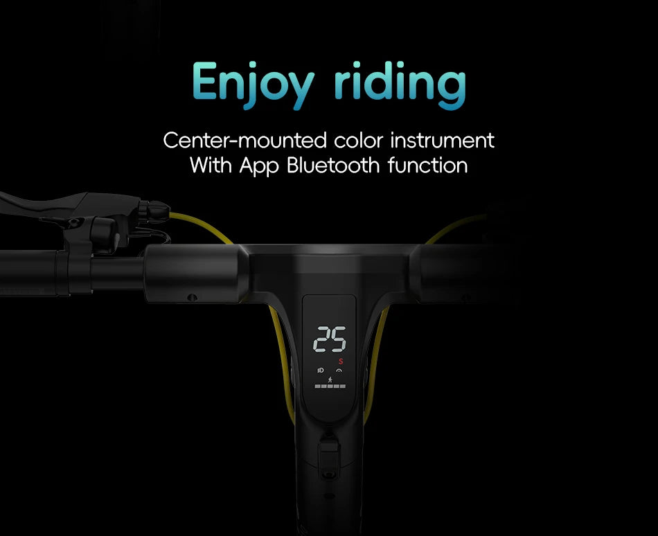 OOTD S10 Off-road Escooter 1400W Motor 48V20Ah Battery Adult E-Scooter 10-inch Tire City Commuting Electric Scooter.