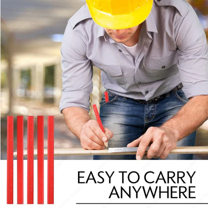 150–1 Stück robuste achteckige Hartschwarz-Schreinerbleistifte, Holzbearbeitungsstifte, speziell für die Markierung von Holzbeton.