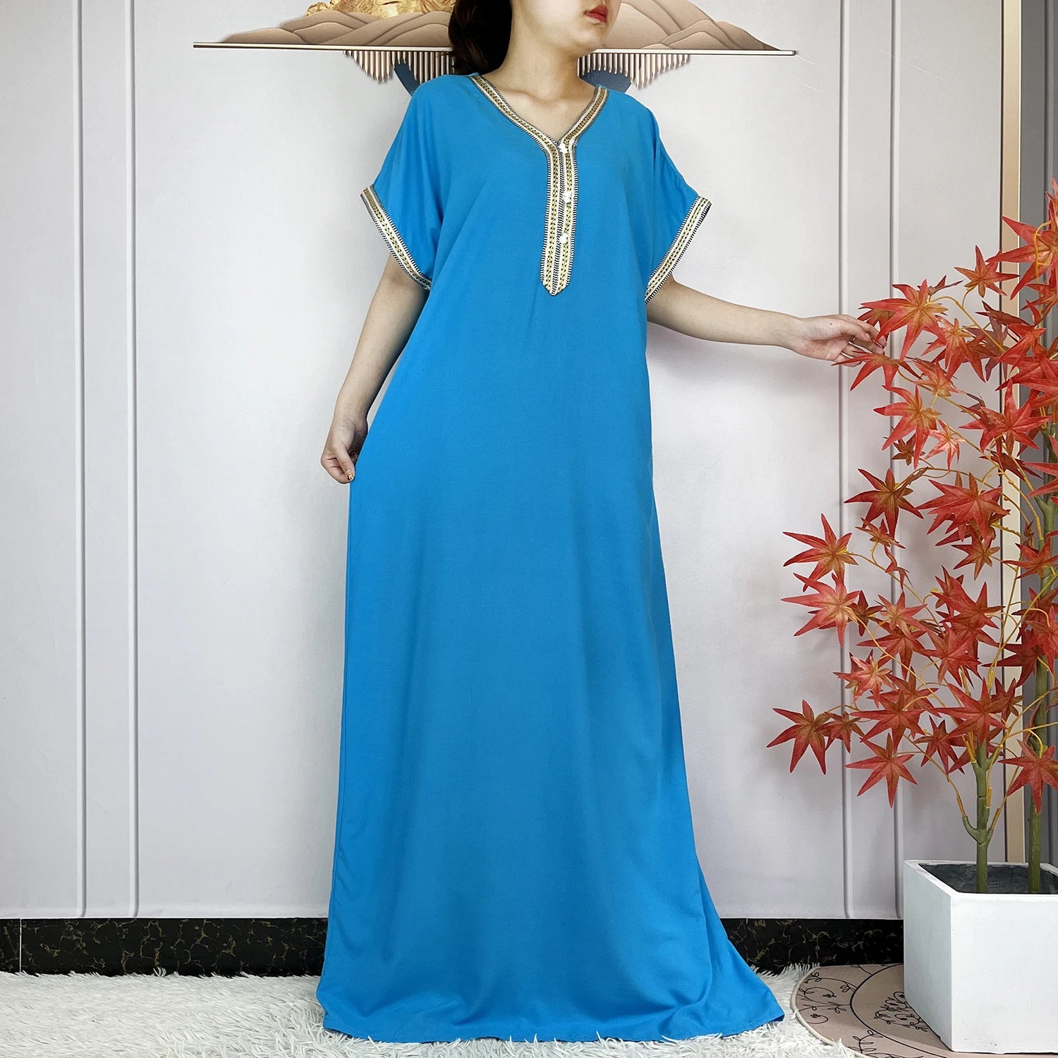 Neue Sommer-Kaftan-Abaya 2023, afrikanische Kleider für Frauen, traditionelle Kleidung, Islam-Gebetskleidung, Türkei, muslimische lose Robe, Ramadan.