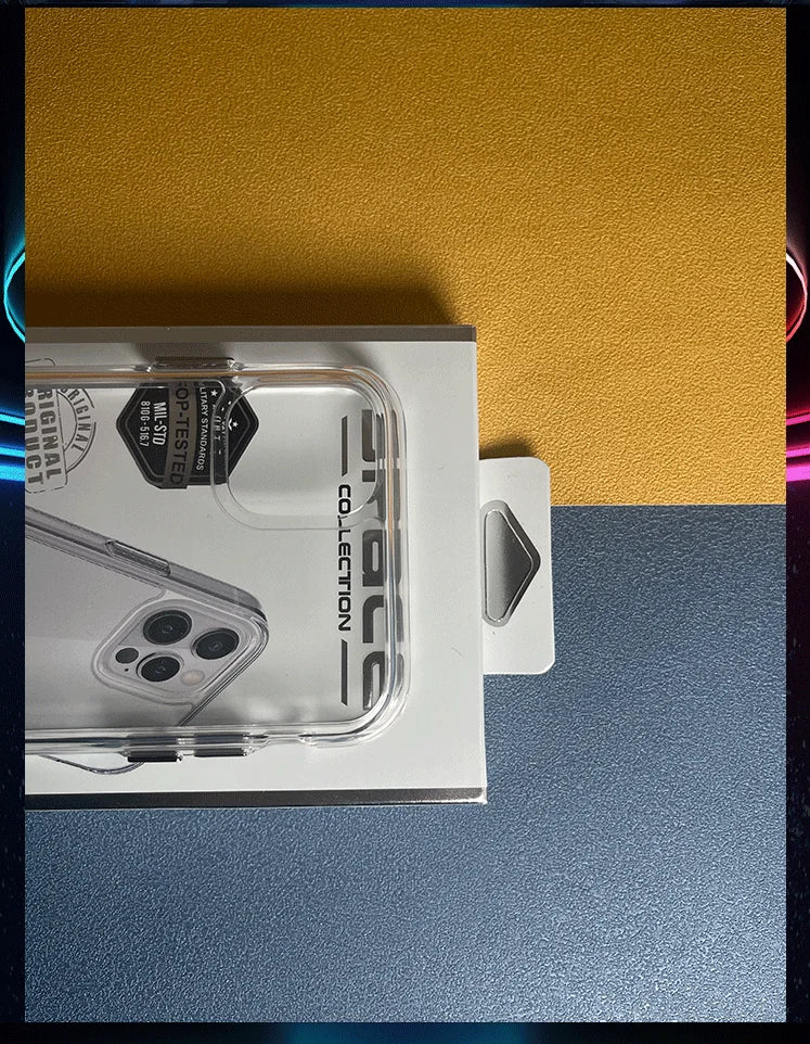 Clear Transparent Case For iPhone 11 Case for iPhone 11 pro max Cover Anti drop hard half pack for iPhone 11 pro Cases.