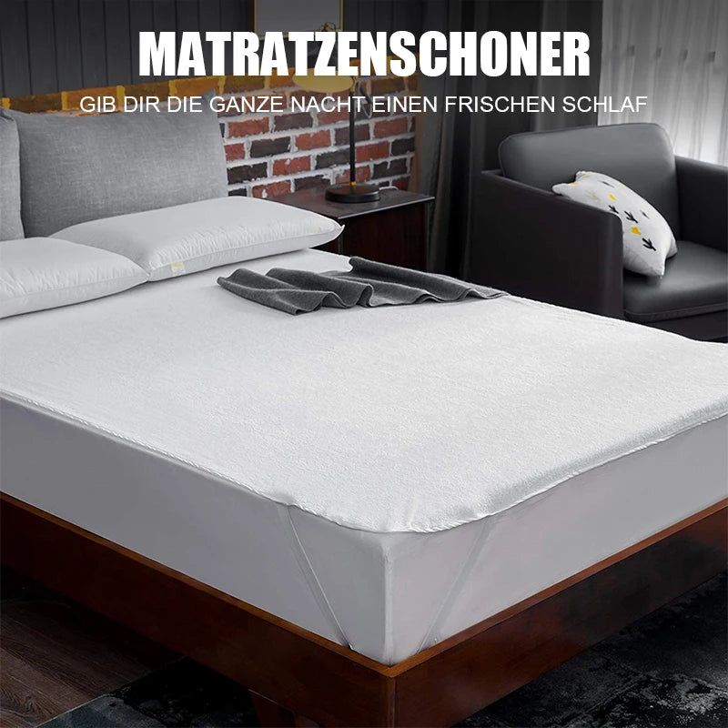 Waterproof Throw Mattress Cover Mattress Protector Covers  Pad Washable Mattress Bed Protector with Elastic Band Single/Double.