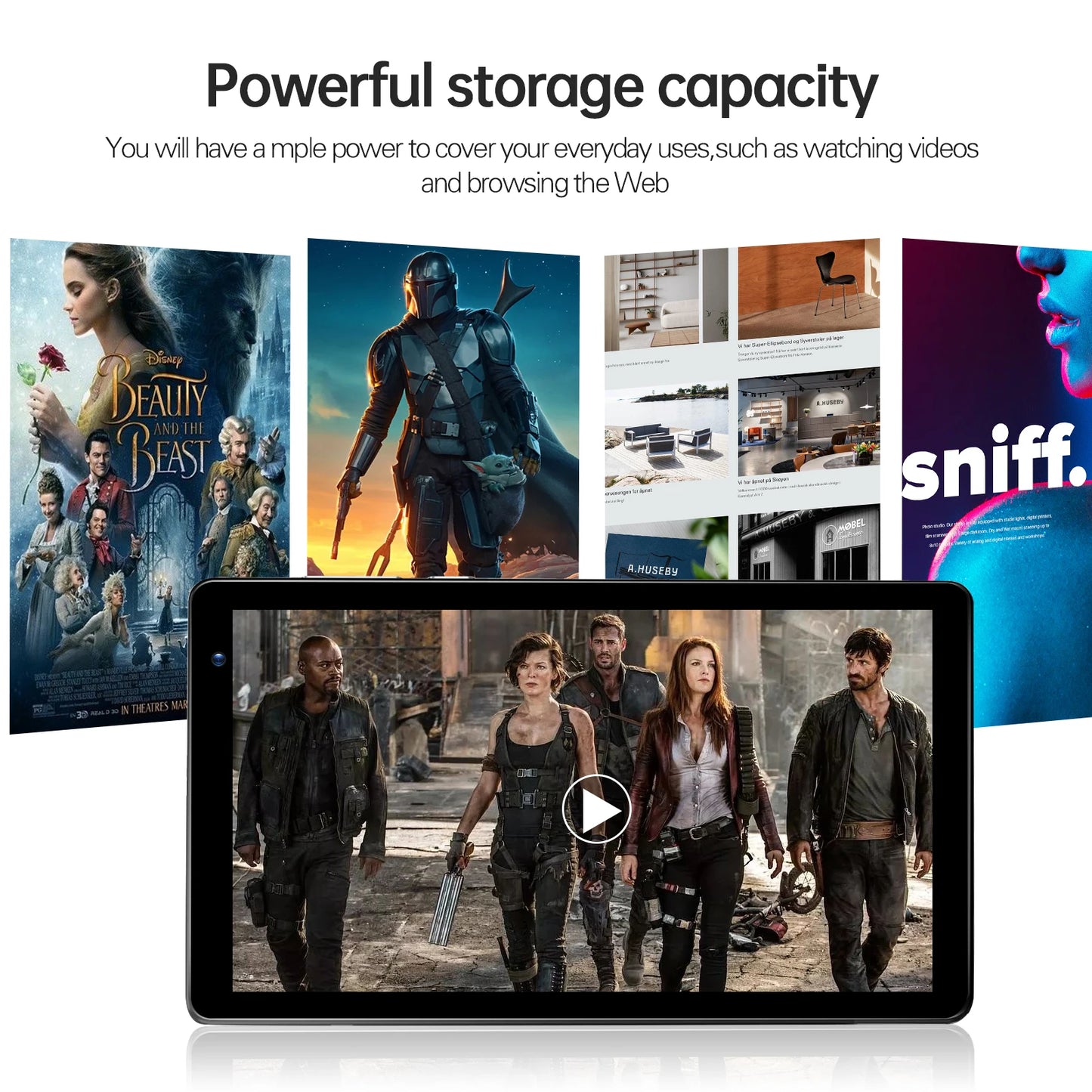 PRITOM 7 Inch Tablet PC 32 GB Android 11 with Quad Core Processor HD IPS Display Dual Camera WiFi with PU Protective Case.