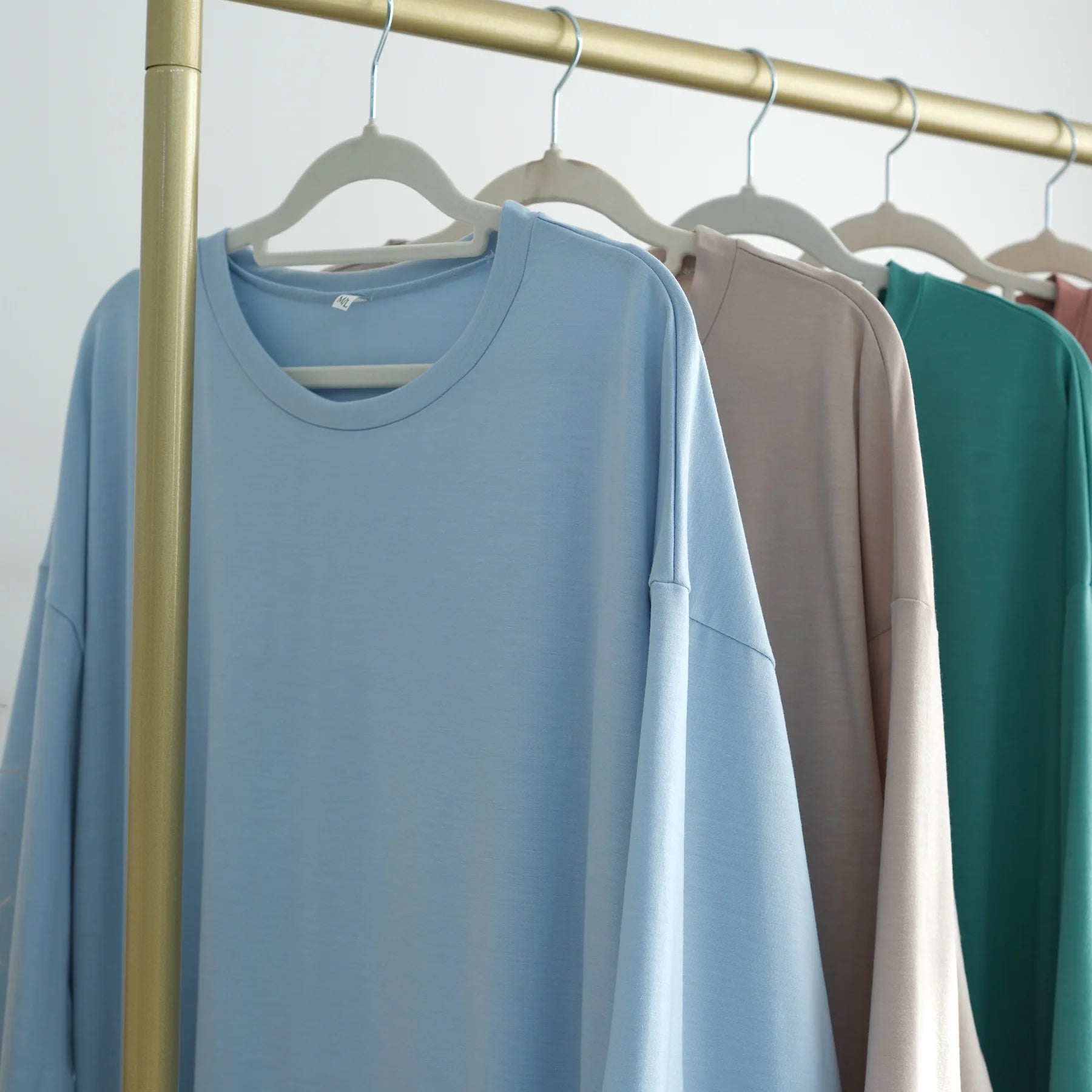 2024 New Modest Dress Solid Color Inner Dresses Muslim Women Dubai Abaya Eid Ramadan Islam Clothing Turkey Arabic Robe.