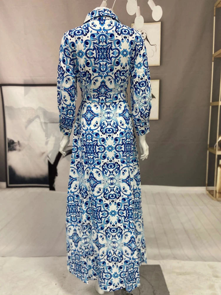 Eid mubarak abaya kleid dubai muslimische frauen drucken blaue hijab kleider truthahn islamische kleidung kaftan marocain vestido musulmane.