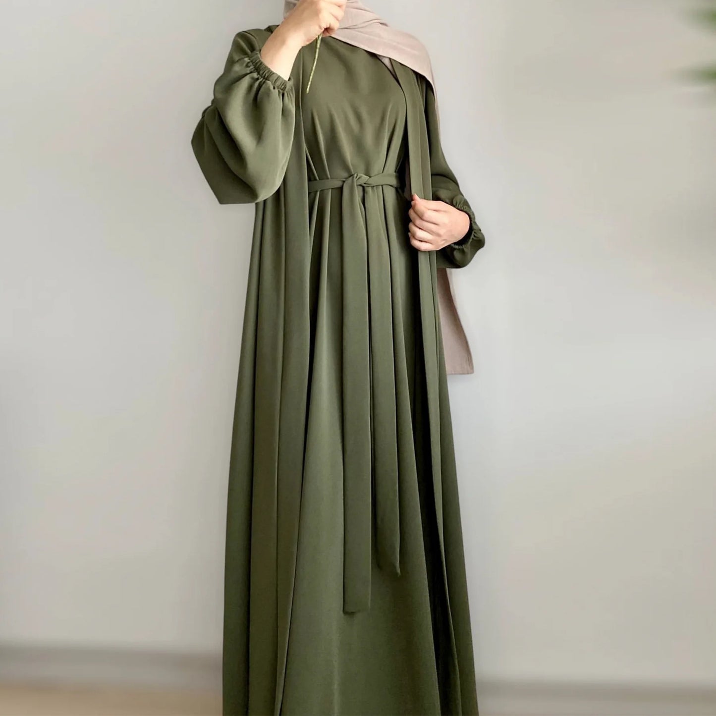 2024 New Muslim Sets for Women Ramadan Prayer Dress Modest Dresses Eid Dubai Abaya Female Islam Clothing Elegant Party Clothes.