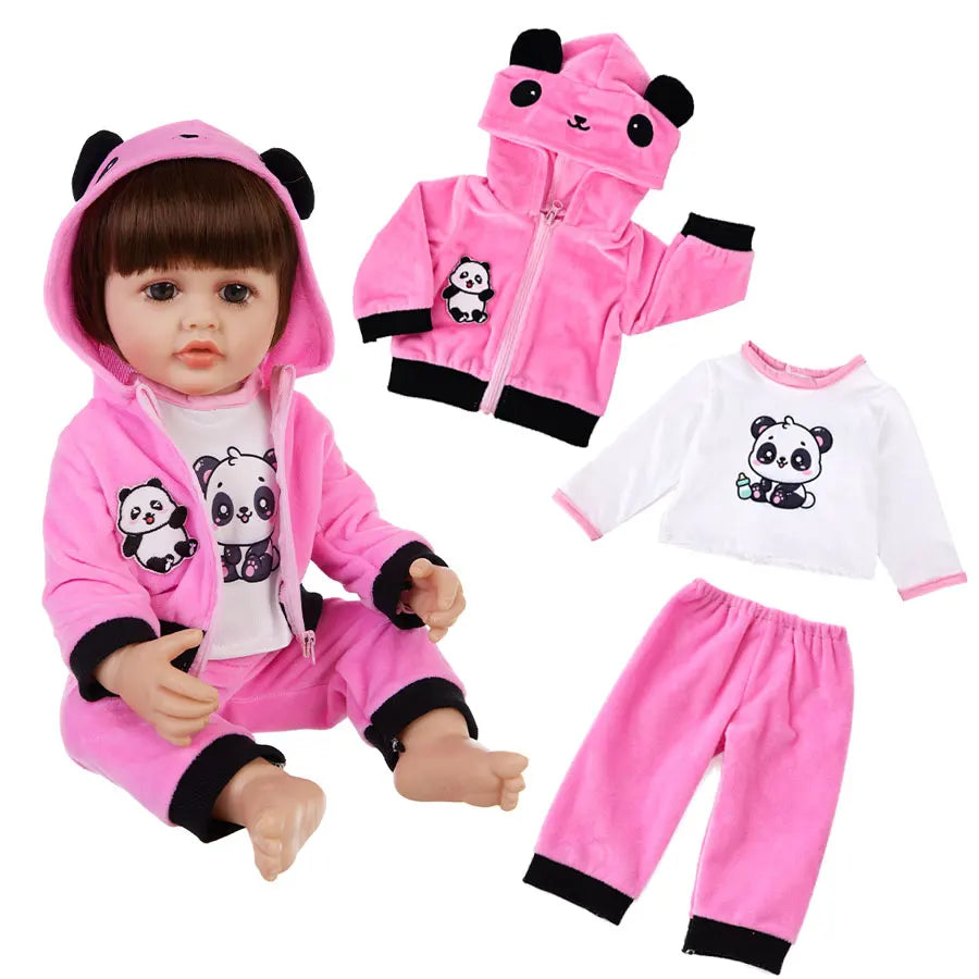 New Doll Clothes For 20-22Inch Baby Doll 50-55cm Reborn Babies Doll Clothes.