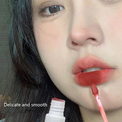 6 PCS Kawaii Lipsticks Set Free Shipping Korean Make Up Beauty Cosmetics Matte Lip Mud Waterproof Long lasting Makeup for women.