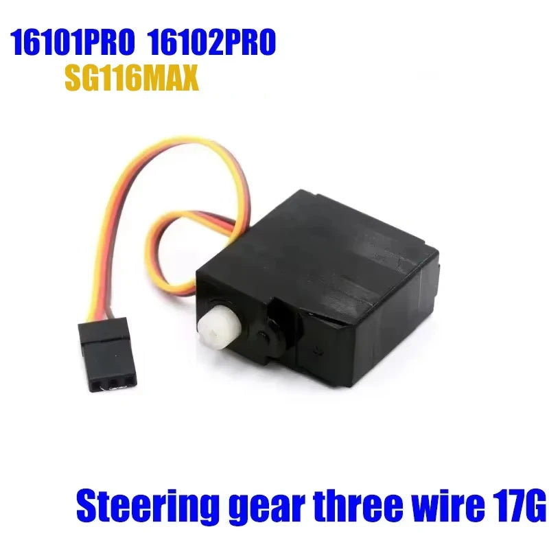 SCY 16101PRO 16102PRO SG116MAX RC Automotive Parts Turning Shaft Gear Bearing Pull Rod Steering Cup Swing Arm Motor Tire Screws