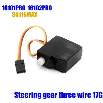 SCY 16101PRO 16102PRO SG116MAX RC Automotive Parts Turning Shaft Gear Bearing Pull Rod Steering Cup Swing Arm Motor Tire Screws