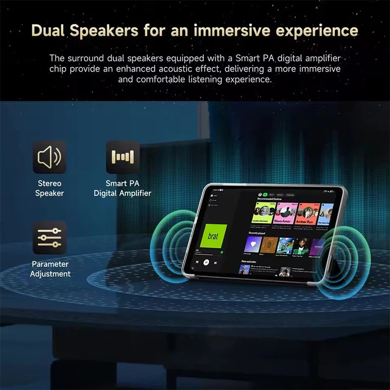 ALLDOCUBE iPlay60 mini Turbo Tablet 8.4" 60Hz Snapdragon 6 Gen1 16GB(8GB+8GB Virtual) RAM 128GB ROM WiFi 5500mAh Android 14.