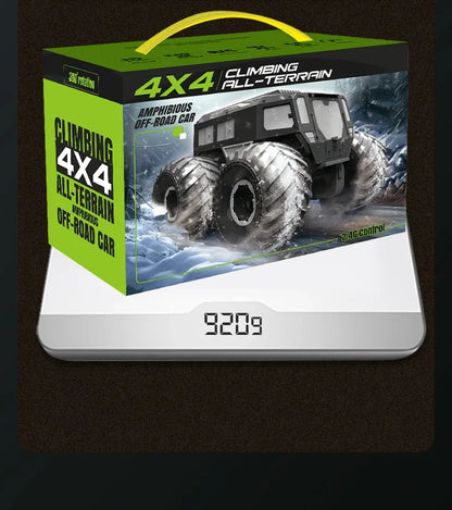 Q210 Amphibious Rc Car Dual Control 4WD Off-road Remote Control Waterproof Vehicle 2.4G Electric Climbing Crawler Toys for Kids