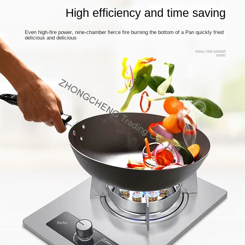 7kw Gas Cooktop Single Stove Household Liquefaction Gas Stove Single Coal Desktop Embedded Single Gas Stove 4.5 KW/5.2kw/.