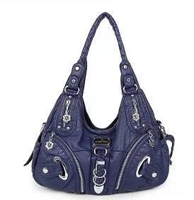 Women Handbags Fashion Shoulder Bag Large Tote Top-handle Shopping Pack Multifunctional Satchel Lady Hobos  Big Purse