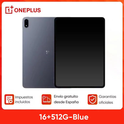 Global Version OnePlus Pad 3 13.2inches Tablet 144Hz Screen 12140mAh Snapdragon 8 Battery 13MP Rear Camera 8 Speakers 80W Charge
