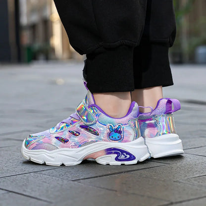 Cute Girls Shoes Children Platform Sneaker 2025 New Autumn Kids School Casual Tenis Shoes Daily Girls Sneaker 4 To 12 Years.