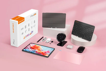 Teclast P30T Set 10" Tablet Android 14 Max 12Gb Ram 128Gb Rom T606 8-Core All-In-One Keyboard/Case/Mouse/Stylus/Headphone/Stand.