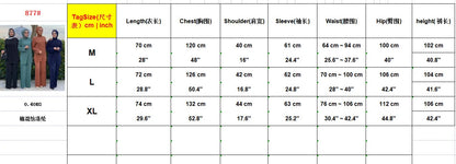 Women Casual Vintage Muslim Sets Ramadan Abaya Hijab Turkey Dubai Kaftan Prayer Dress Wide Leg Pants 2 PCS Sets Islamic Clothing.