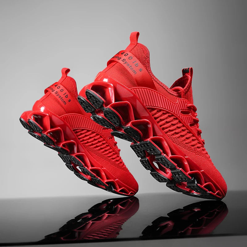 Luxury Men's Sneakers Casual Breathable Running Loafers Fashionable Trainer Race Tenis for Male Comfortable Shoes.