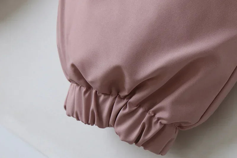 Plus Dicke Samt Bodys Kleidung Winter Baby Wasserdicht Mit Kapuze Einteiliges Mädchen Jungen Overalls Ski Anzug Infant Dicke Warme strampler.