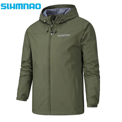 2025 New men's Autumn/Winter Jacket Motorcycle windproof jacket Mountaineering jacket Waterproof fishing raincoat casual coat.
