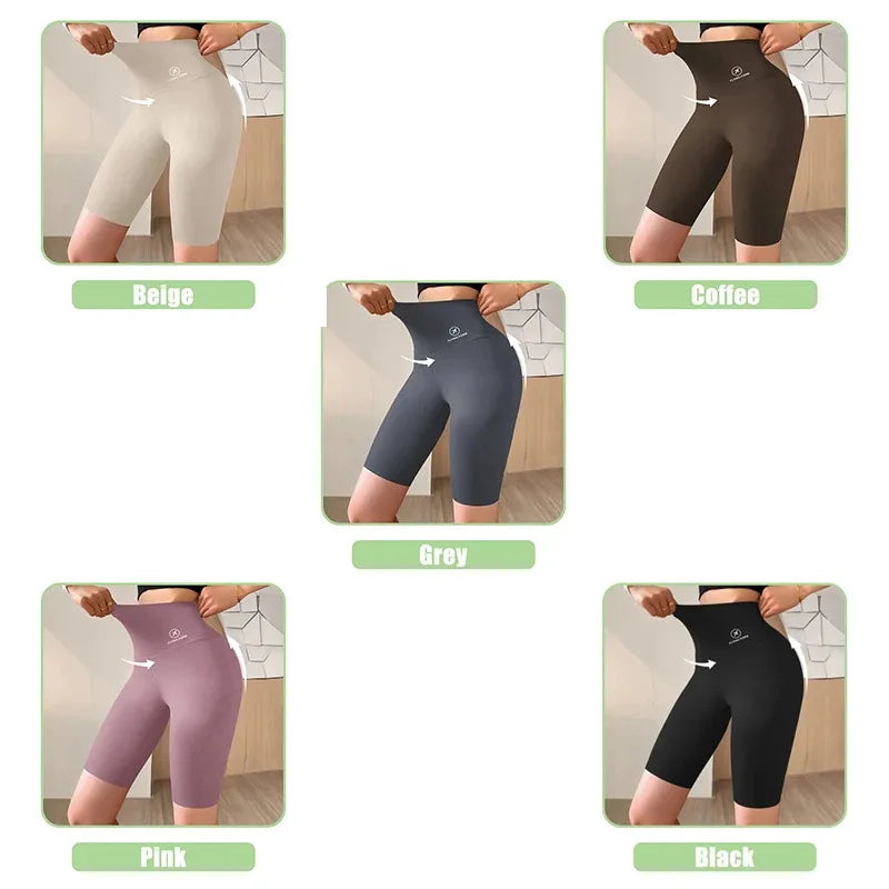 M-XL Women Shorts Sports Shorts For Women New Cycling Jogging Fitness High Waist Push Up Gym shorts Leggings Yoga Clothing.