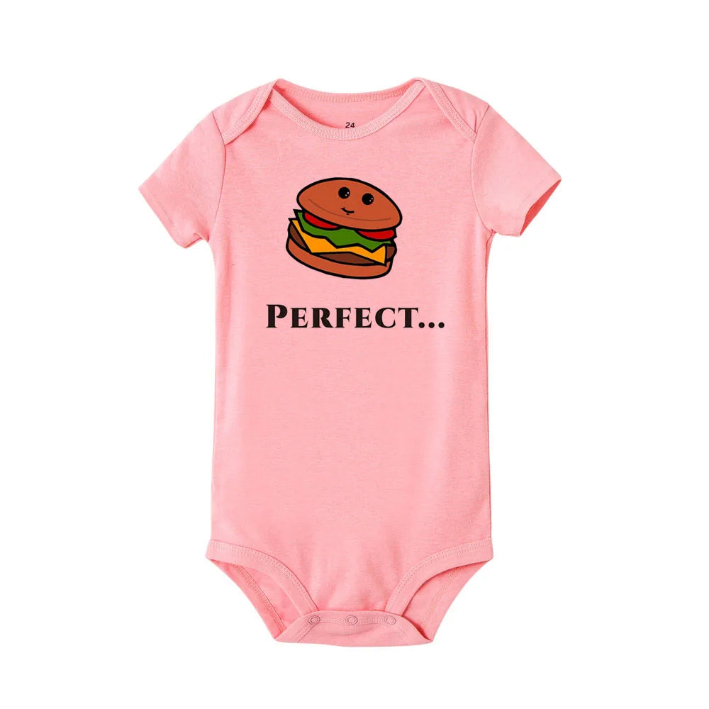 Perfect Together Twin Babykleidung Lustige Zwillings-Outfits Strampler Junge Mädchen Duschgeschenk Sommer Kurzarm-Bodys Bruder/Schwester