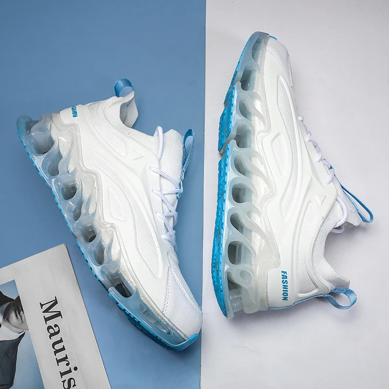 YRZL Mens Athletic Shoes 2025 Breathable Running Shoes Men Lightweight Sneakers Comfortable Walking Shoes Anti Slip Sports Shoes.