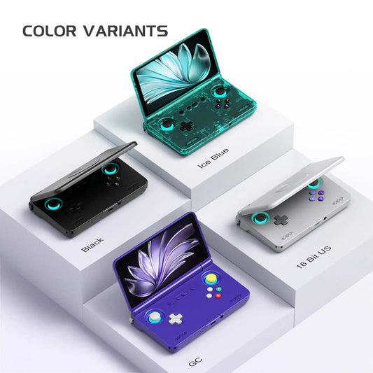 Retroid Pocket Flip 2 SD865 / D1100 Retro Handheld game Console 1080p 500Nits Foldable Gaming Console with 5.5" Screen 5000mAh.