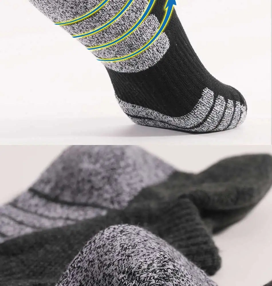 3pairs thickened towel bottom running socks mesh boat socks non-slip breathable sports socks Low cut Men's socks Women's socks.