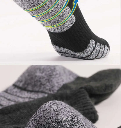 3pairs thickened towel bottom running socks mesh boat socks non-slip breathable sports socks Low cut Men's socks Women's socks.