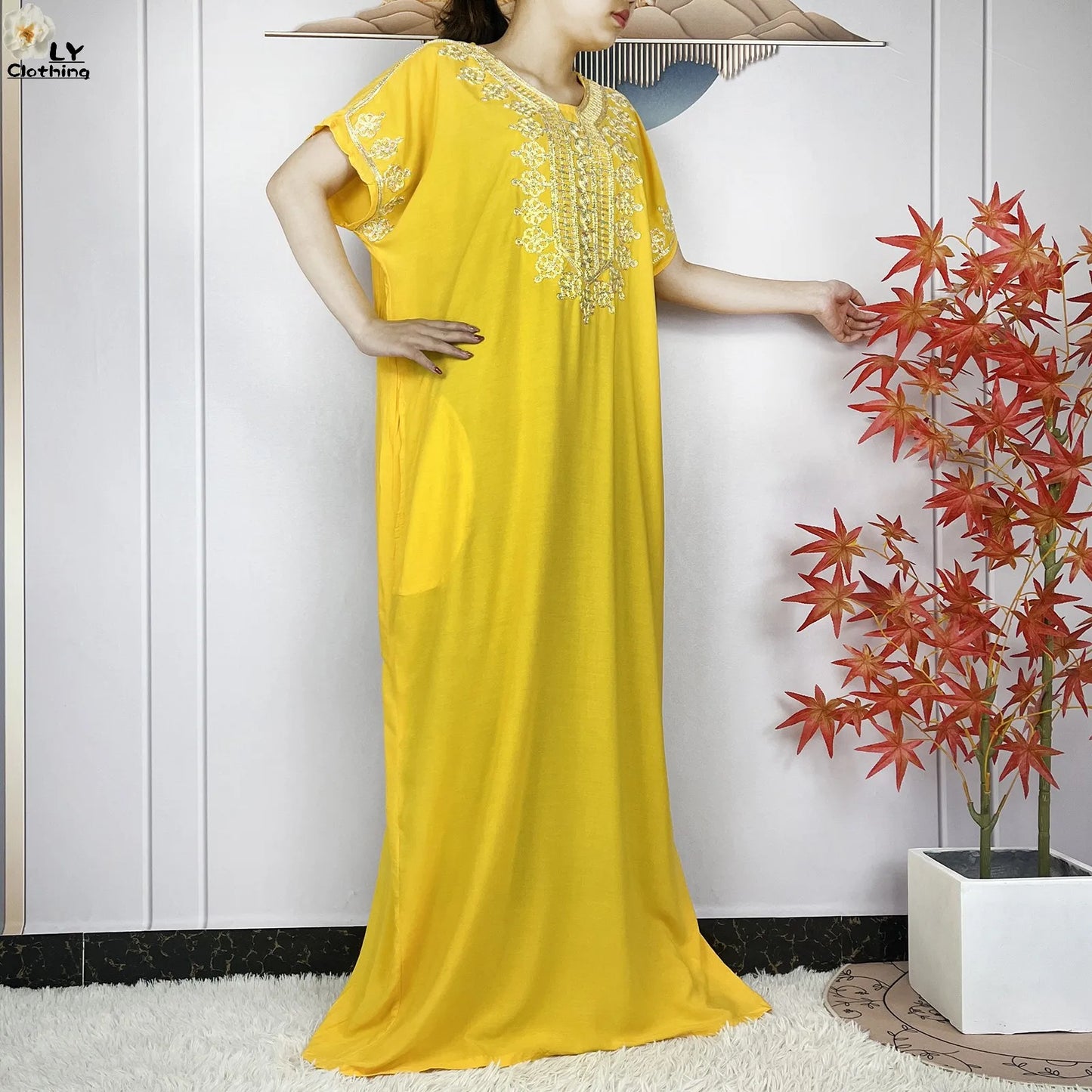 Neue Sommer-Kaftan-Abaya 2023, afrikanische Kleider für Frauen, traditionelle Kleidung, Islam-Gebetskleidung, Türkei, muslimische lose Robe, Ramadan