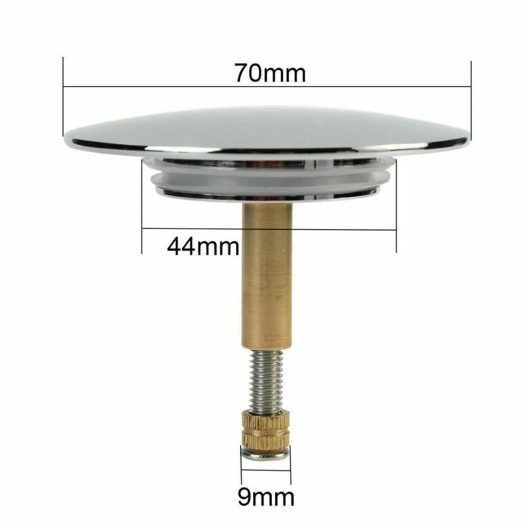 1 stücke 70mm Universal Edelstahl Becken Pop-up-Drain Filter Haar Catcher Waschbecken Sieb Badewanne Stopper Bad werkzeug