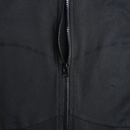 Elegant Women Zip-up O-neck Long Sleeve Jumpsuit Streetwear 2025 Summer Autumn Female Overalls One Piece Fitness Sports Bodysuit