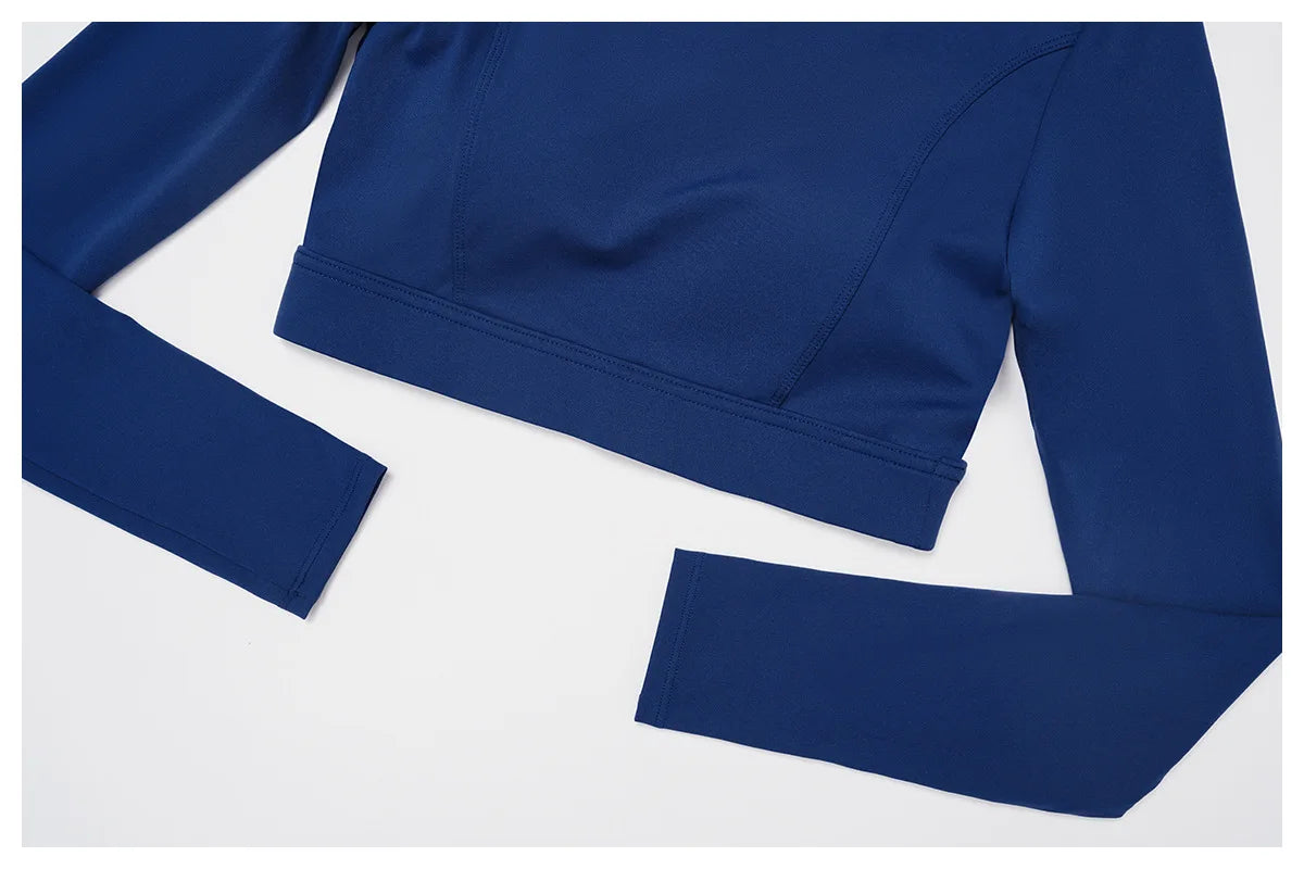 Customized LOGO women's new nude yoga suit tight shock-proof sports running outdoor fitness yoga suit two-piece set