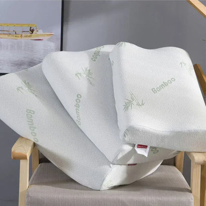 Orthopedic Reverse Traction Pillow Protects Cervical Vertebra and Helps Sleep Single Neck Pillow Can Be Machine Washable 48X74cm