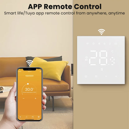 AVATTO Tuya WiFi Matter Smart Thermostat WaterGas Electric Floor Heating Temperature Controller For Alexa Google Apple HomeKit.