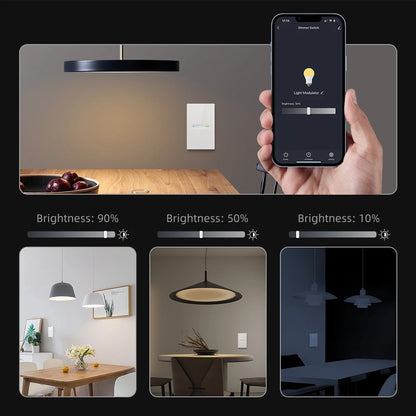 AVATTO Tuya WiFi/ZigBee Smart Dimmer Schalter 1/2 Gang Dimmer Licht Schalter Touch Panel APP Fernbedienung Für Alexa google Hause.