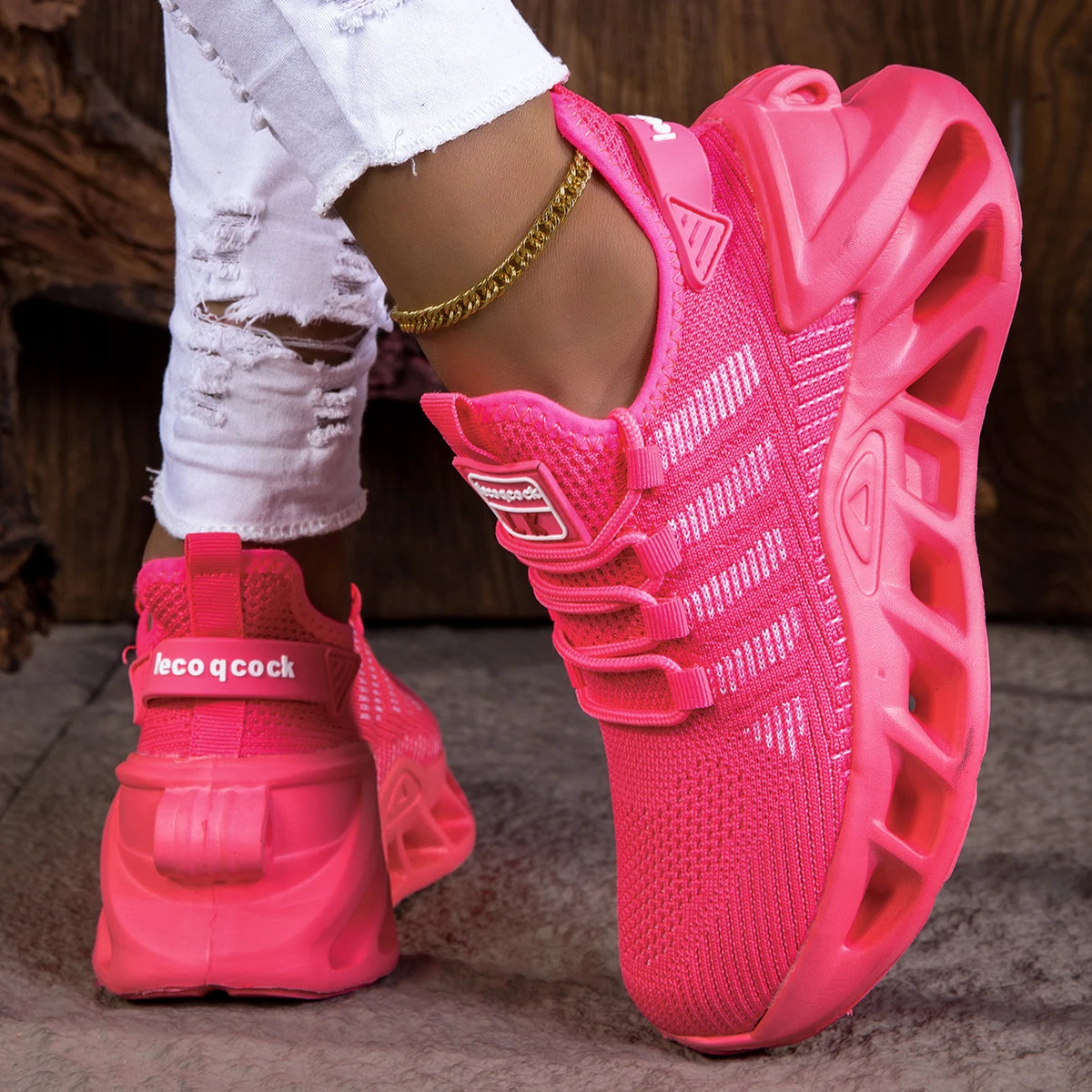 YRZL Unisex Running Shoes Men Women Lightweight Mesh Breathable Comfortable Flat Soft Tennis Shoes Summer Lace-up Sneakers Man.